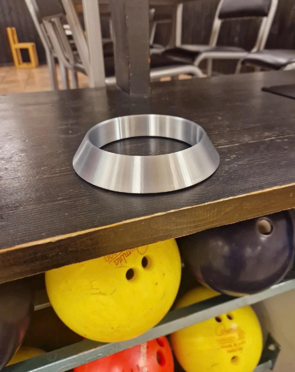 Bowling Ball Holder — 3D Printed Bowling Ball Display & Storage Stand