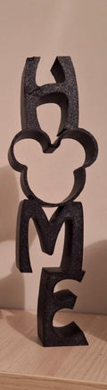 Mickey Home sign, stands up alone