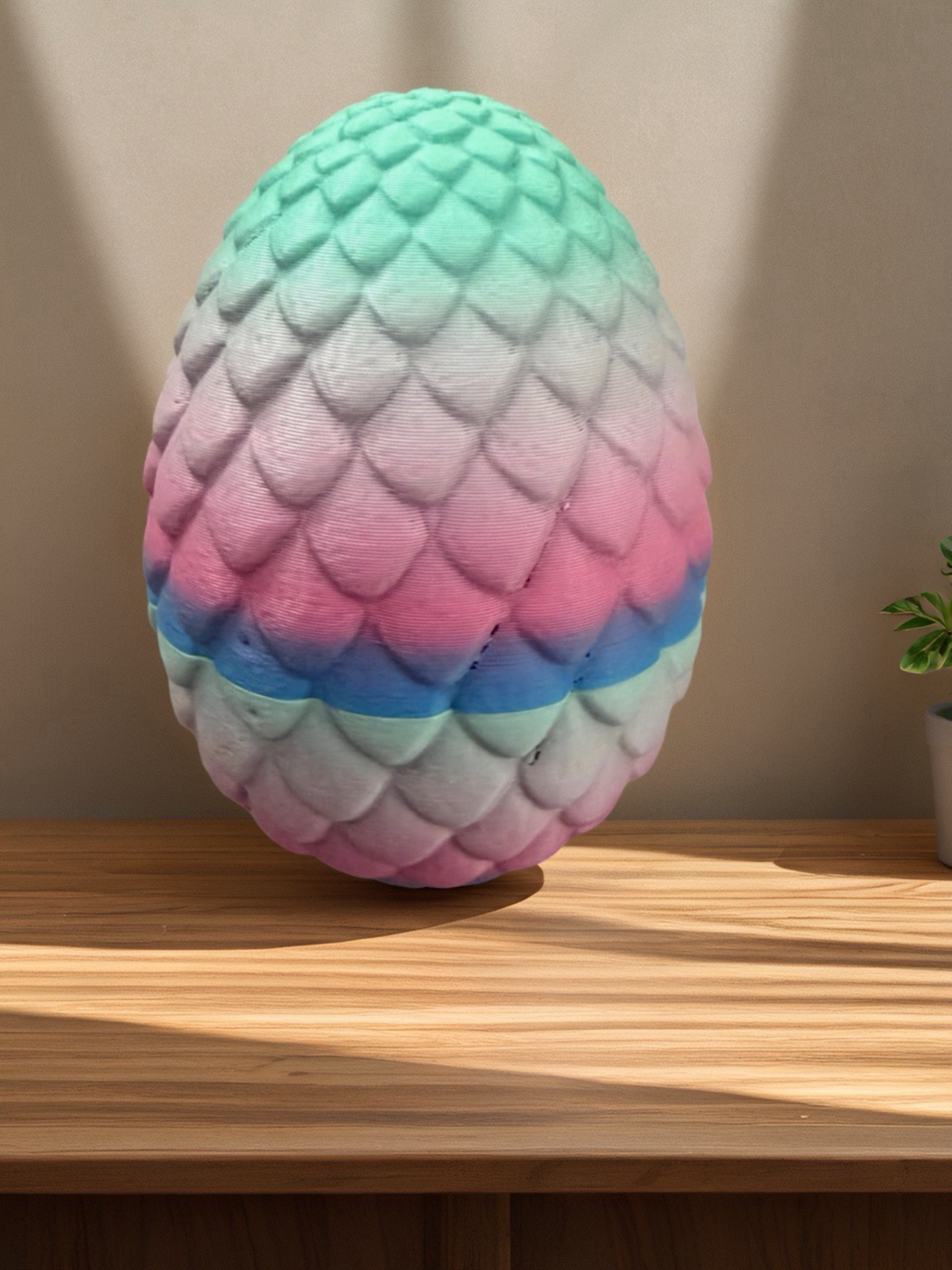 Articulated Dragon inside dragon egg