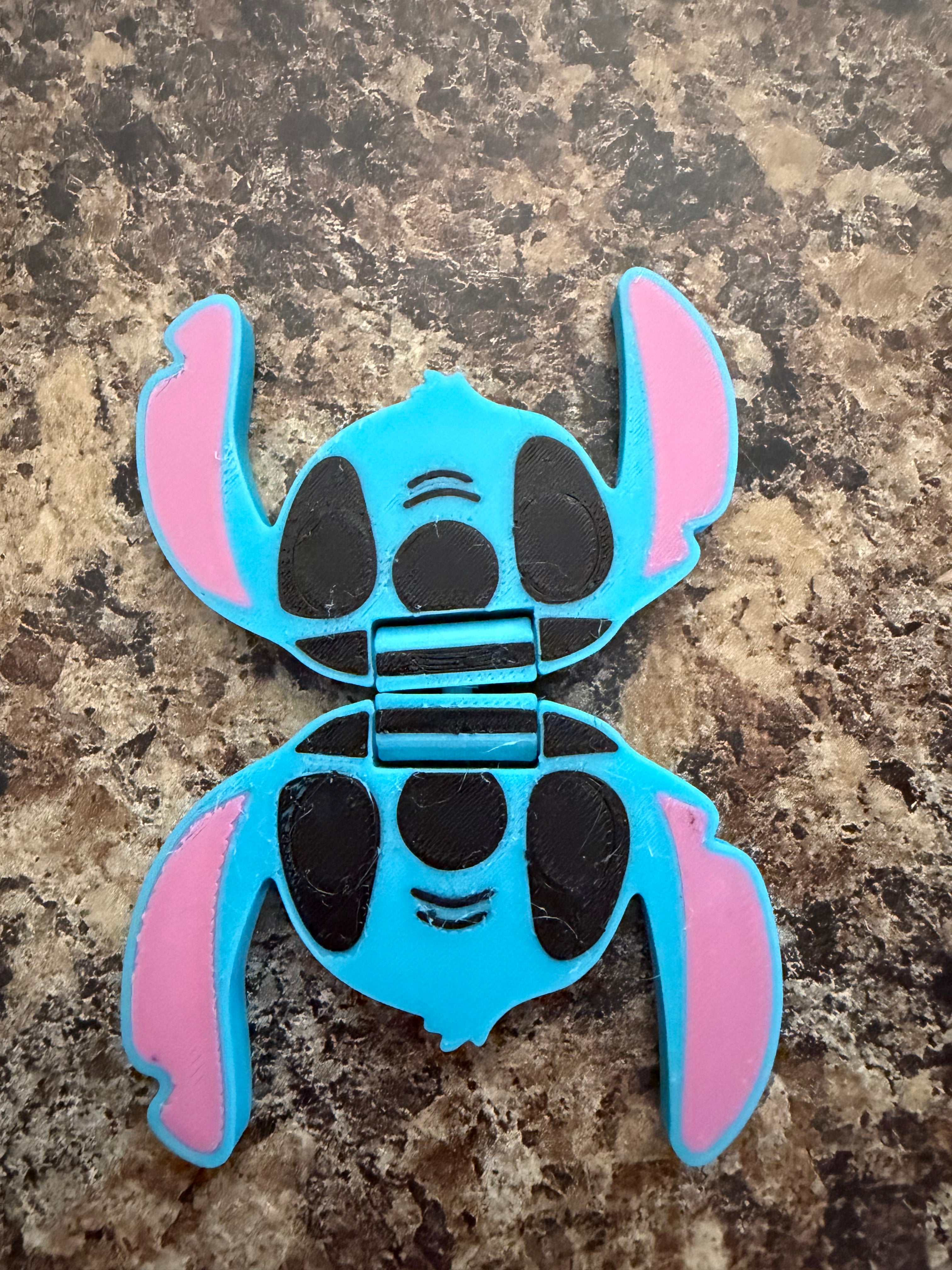 Stitch Fidget Spinner – 3D Printed Disney Lilo & Stitch Toy