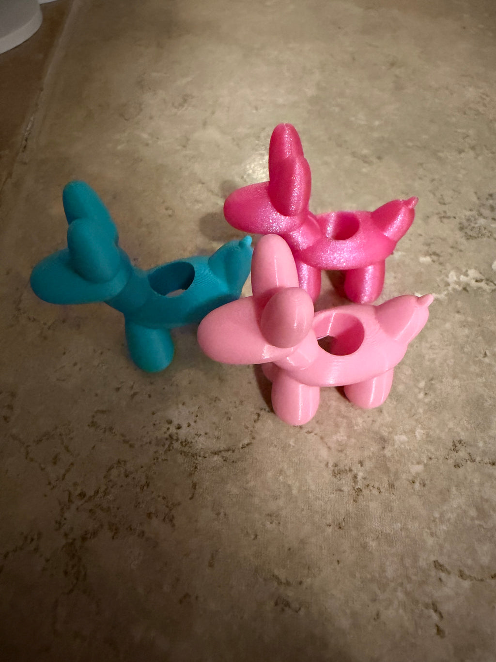 Balloon Dog Straw Topper — 3D Printed Tumbler Straw Topper