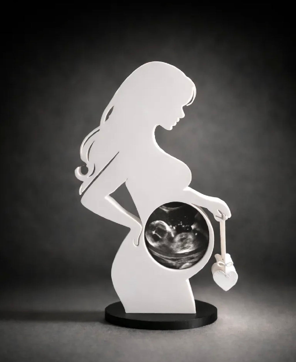 Pregnancy Silhouette Photo Frame