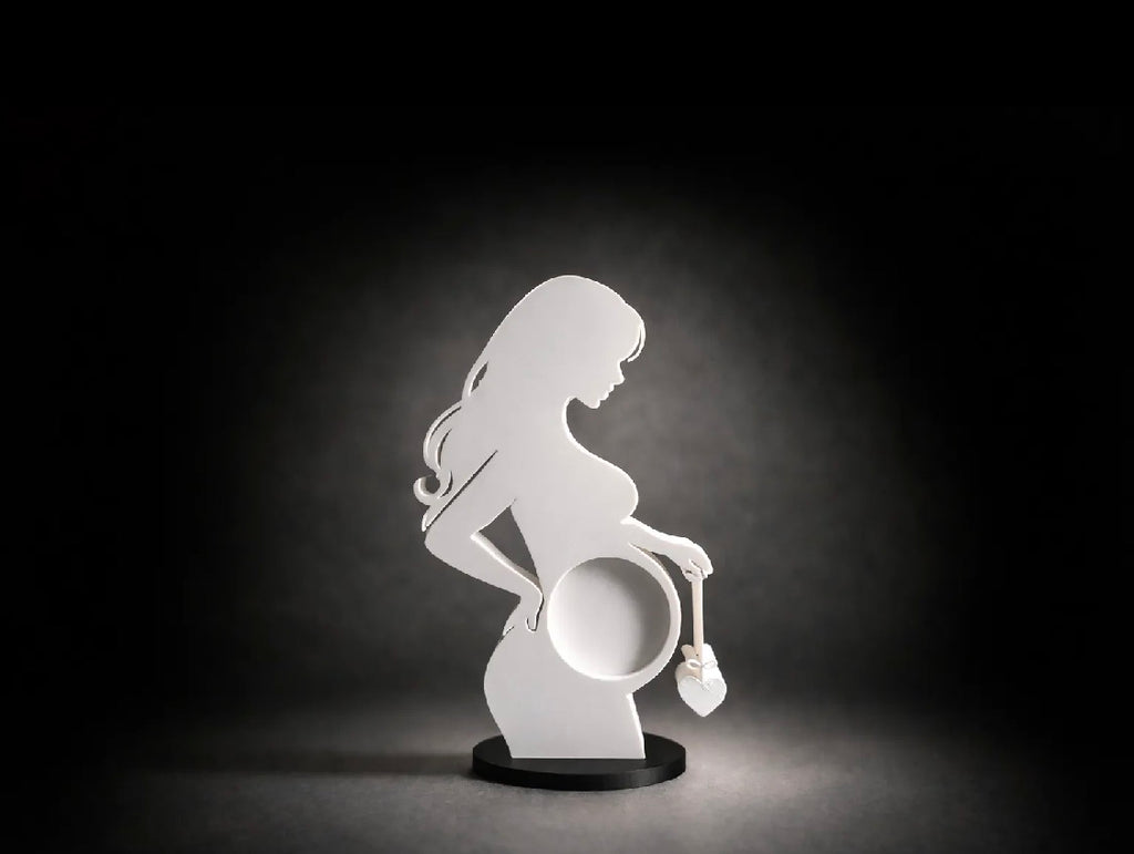 Pregnancy Silhouette Photo Frame