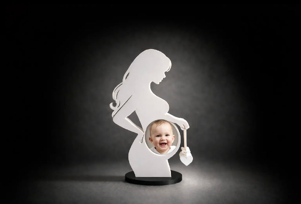 Pregnancy Silhouette Photo Frame
