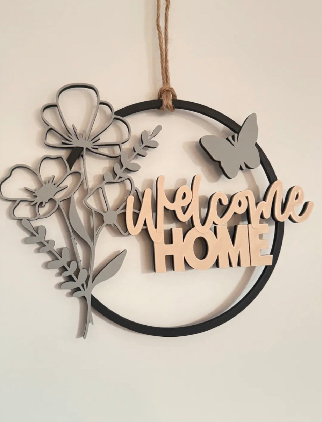 Welcome Home Door Hanger