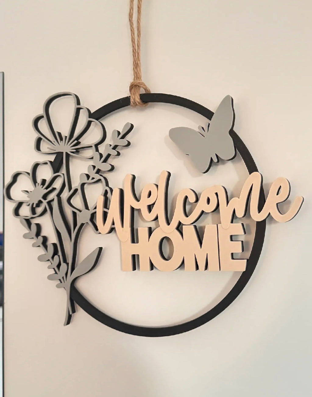Welcome Home Door Hanger