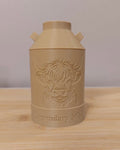 Legendary Milk Highland Cow Mini Milk Can