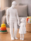 Father & Daughter Sculpture