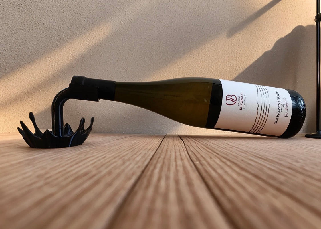 Splash Crown Wine Bottle Holder – 3D Printed