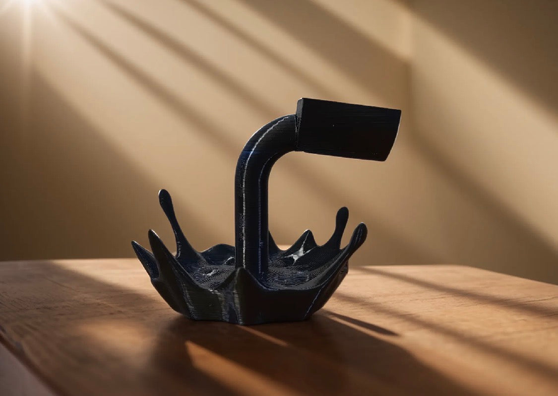 Splash Crown Wine Bottle Holder – 3D Printed