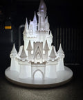 3D Printed Princess Castle LED Night Light (LED Not Included)