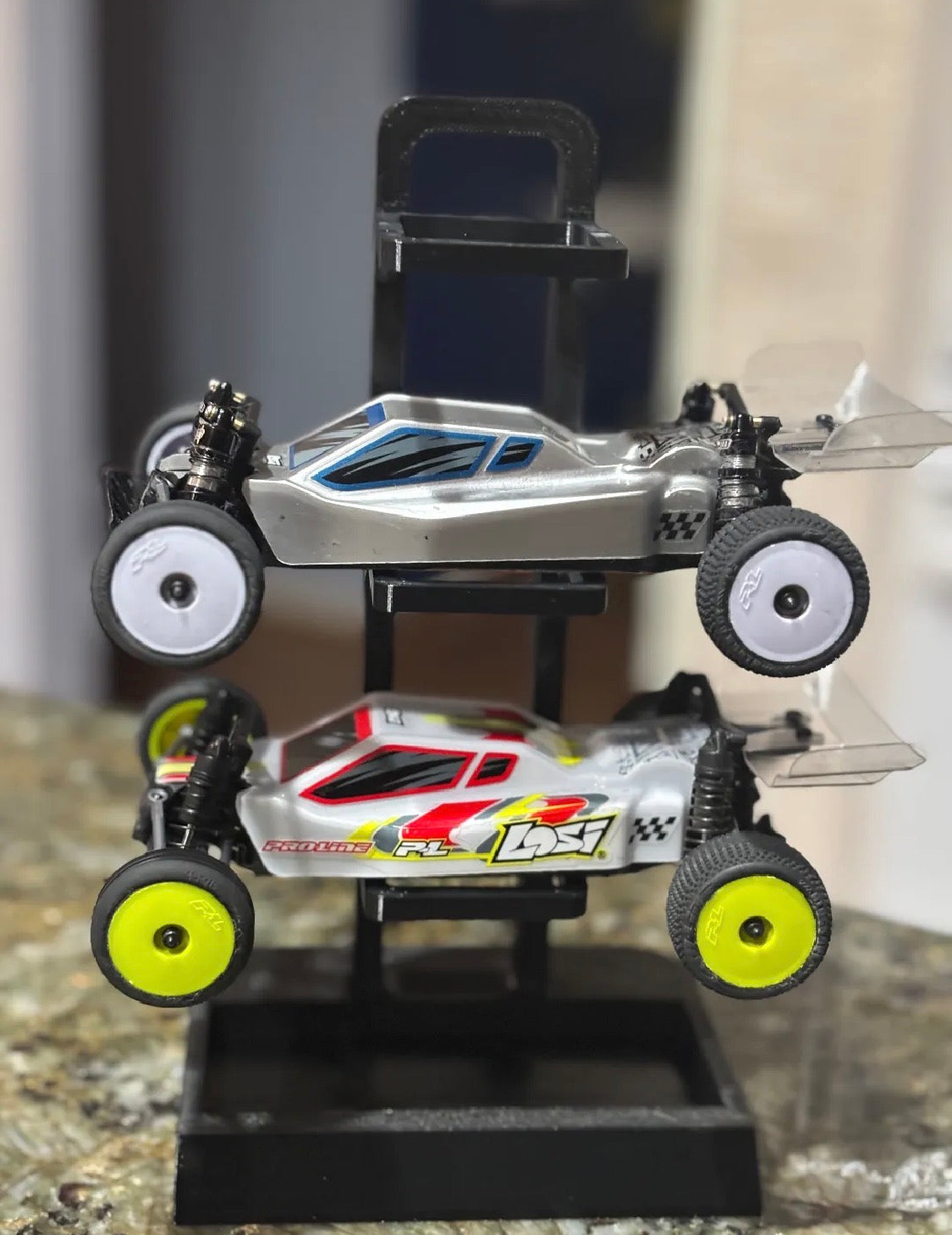RC Mini Buggy Display Stand - 3D Printed Racing Car Holder