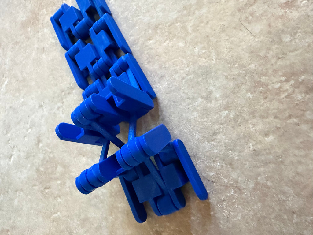 Jacobs Ladder Fidget Toy - 3D Printed Fidget Bracelet
