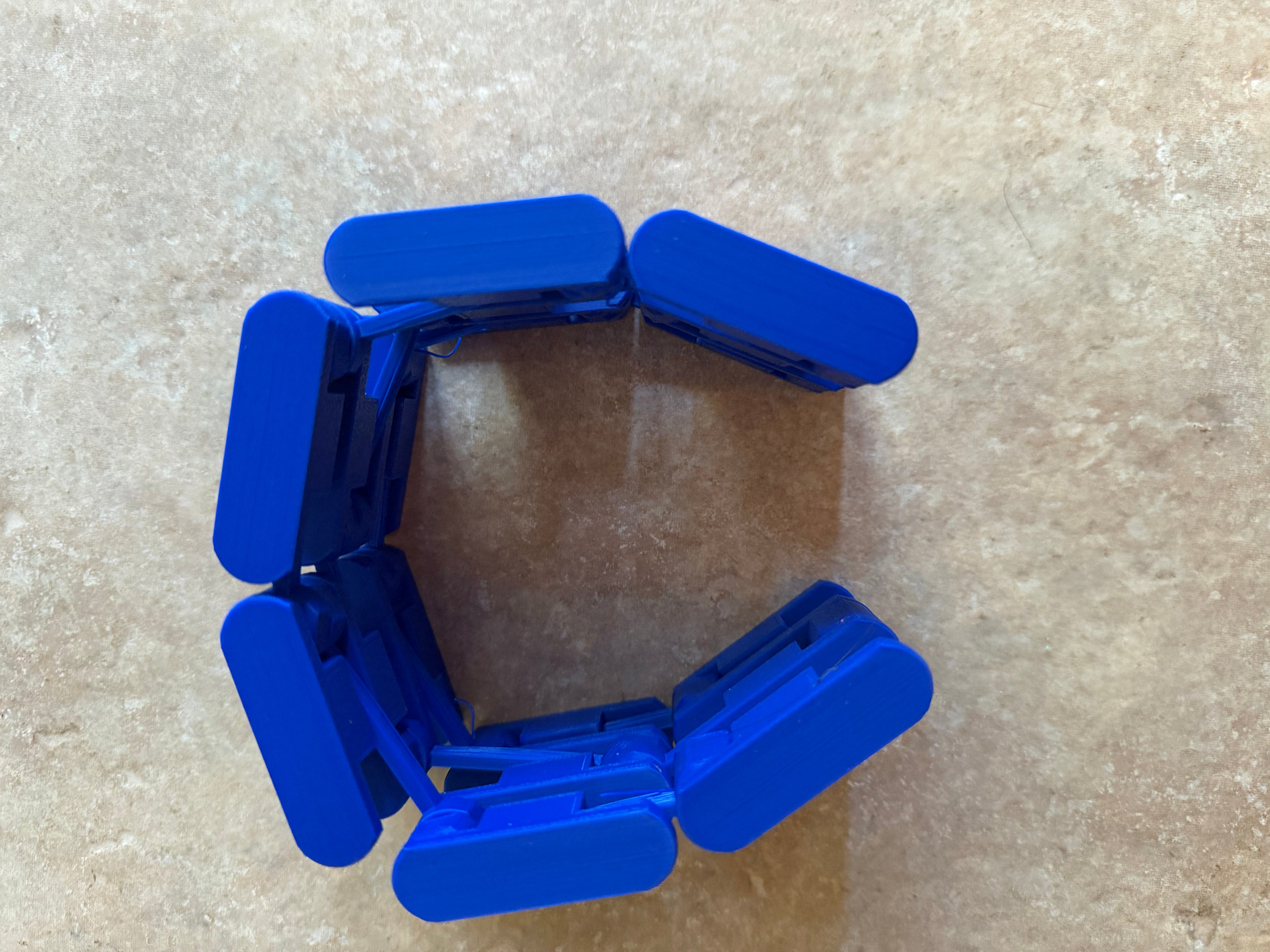 Jacobs Ladder Fidget Toy - 3D Printed Fidget Bracelet