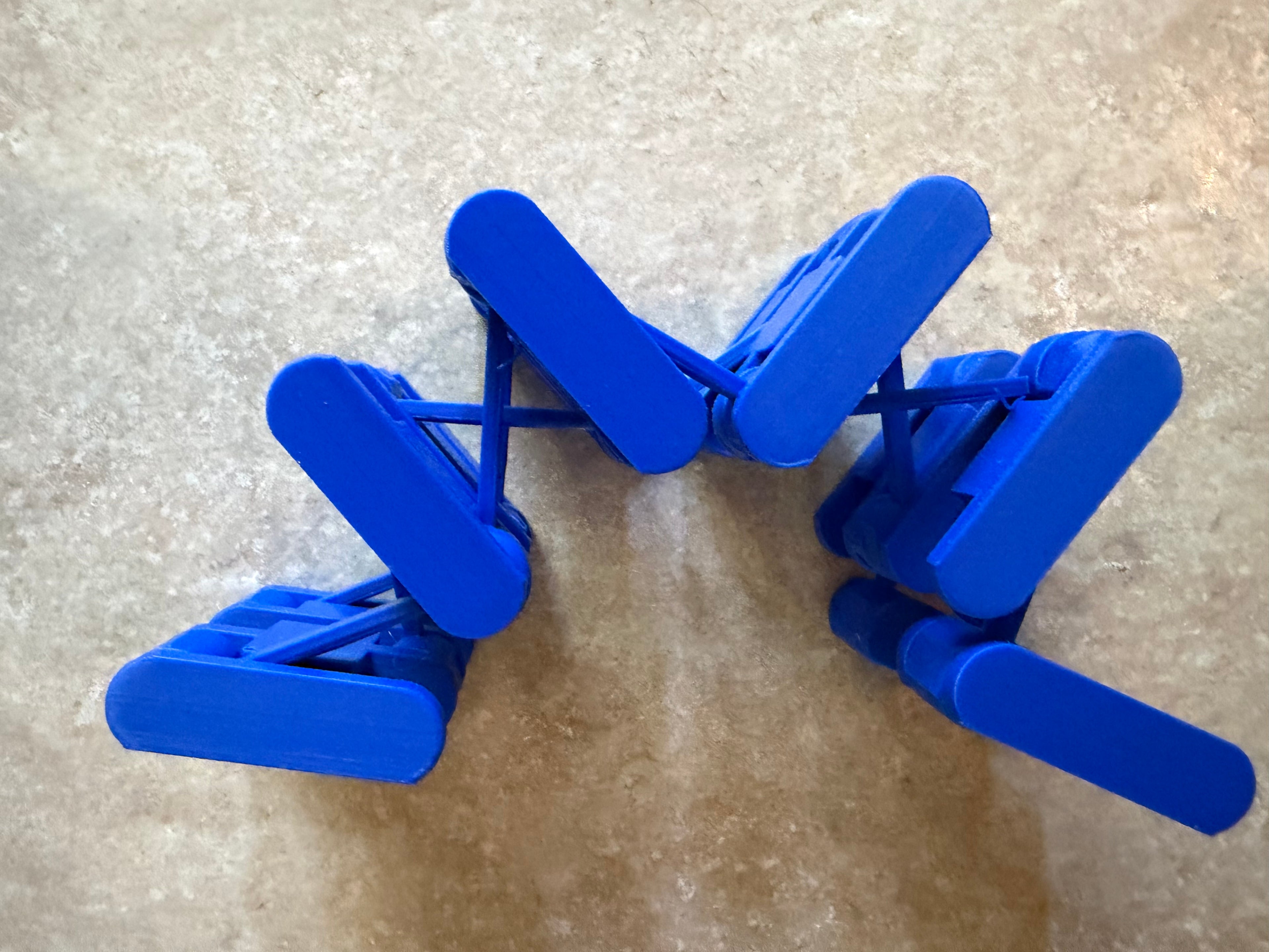 Jacobs Ladder Fidget Toy - 3D Printed Fidget Bracelet