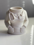 Nurse Scrubs Pen Cup - 3D Printed Medical Desk Accessory