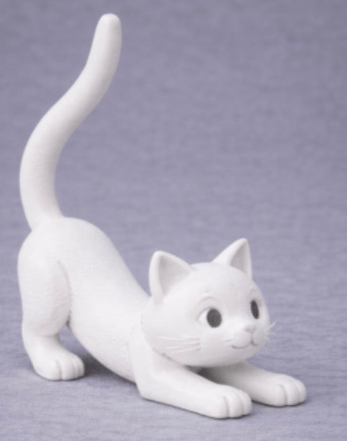 Stretching Cat Ring Holder