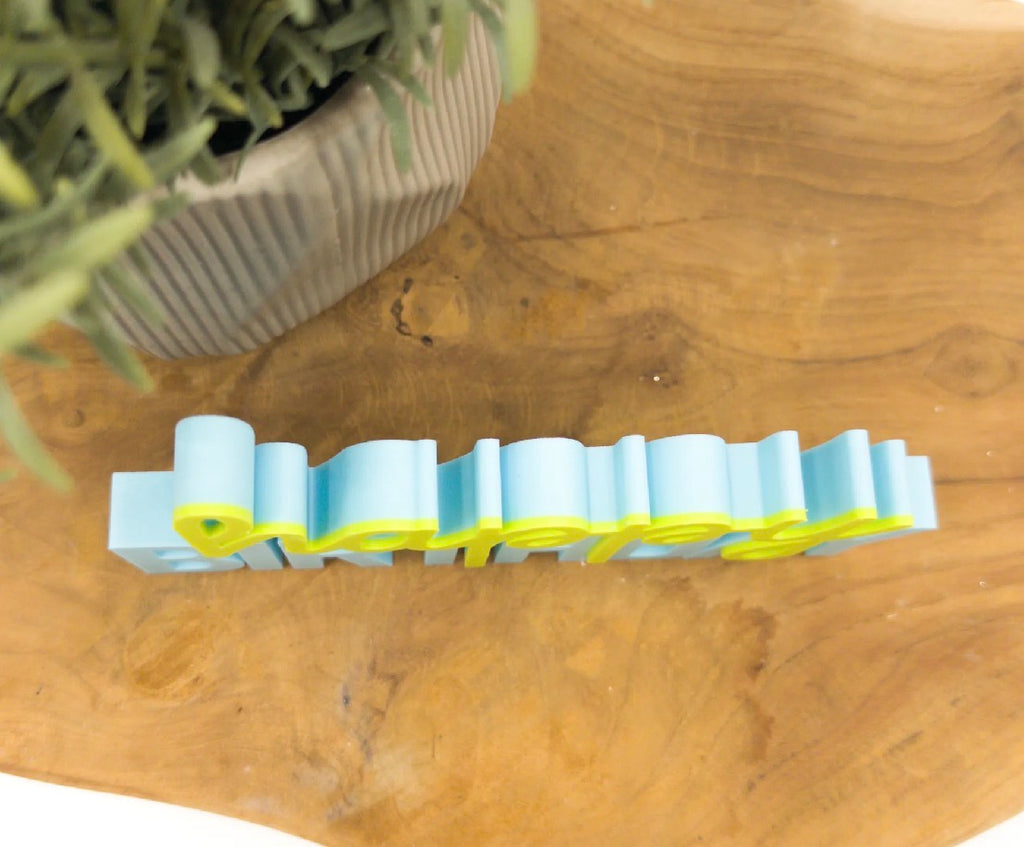Happy Birthday Sign – 3D Printed Gift