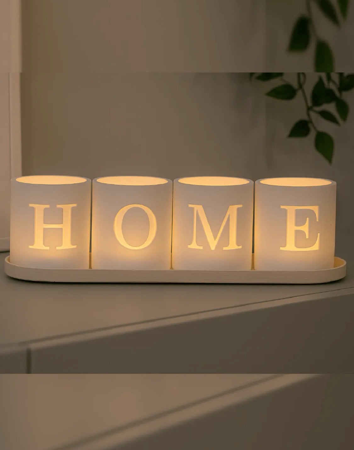 HOME Candle Holder Set – 3D Printed Tealight Holder