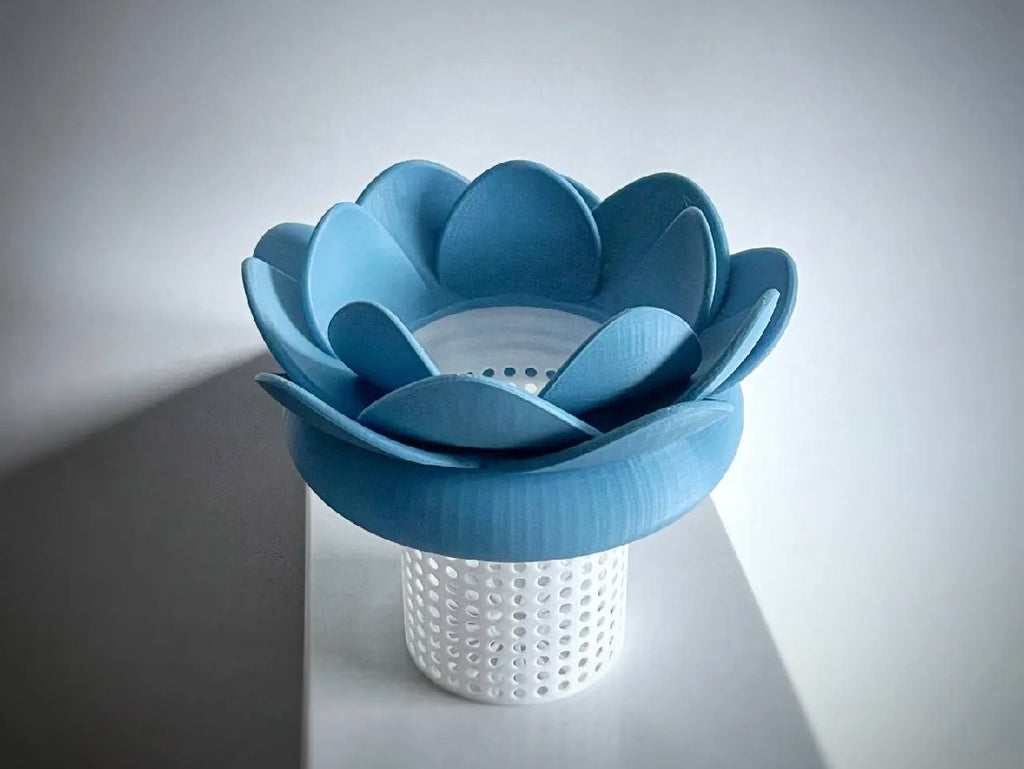 Lotus Flower Floating Pool Drink Holder – 3D Printed