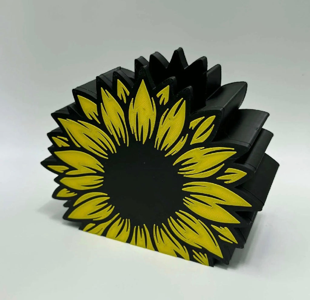 Sunflower Soap Holder – 3D Printed Bath & Body Works Dispenser Stand