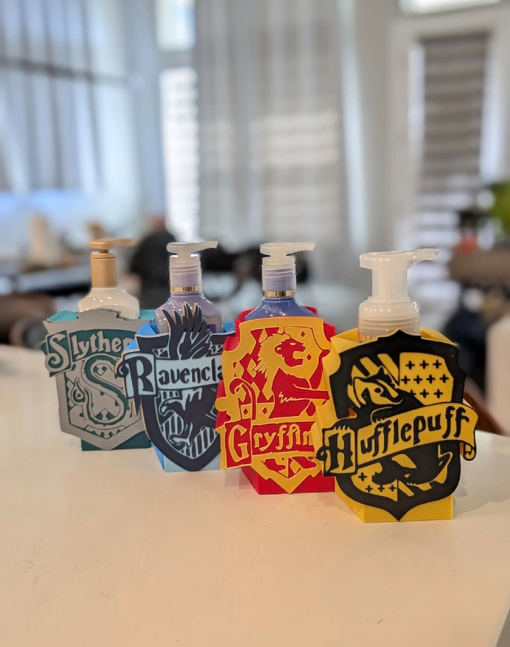 Harry Potter House Crest Soap Holder – 3D Printed Bath & Body Works Stand