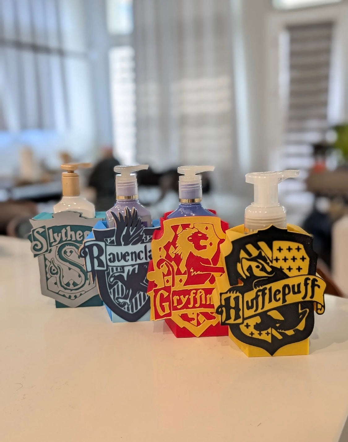 Harry Potter House Crest Soap Holder – 3D Printed Bath & Body Works Stand