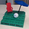 Retired Golf Balls Display Stand