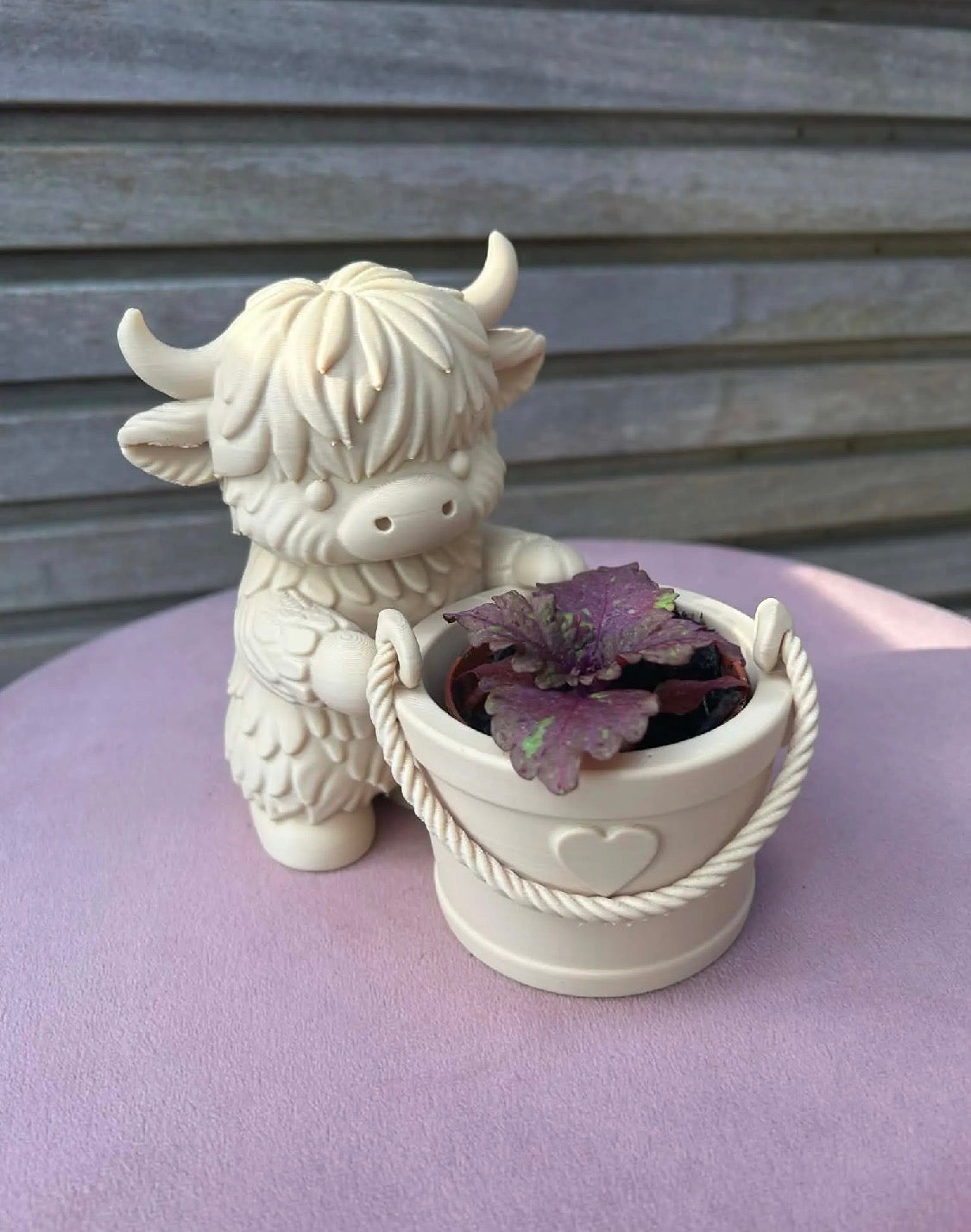 Highland Cow Planter Buddy