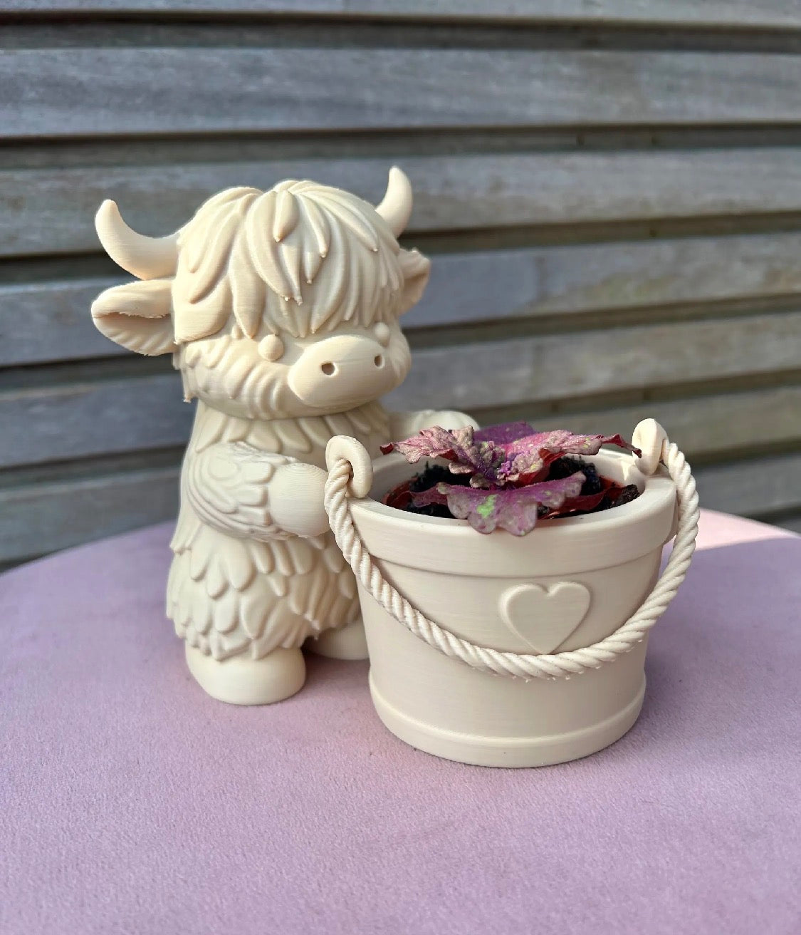 Highland Cow Planter Buddy