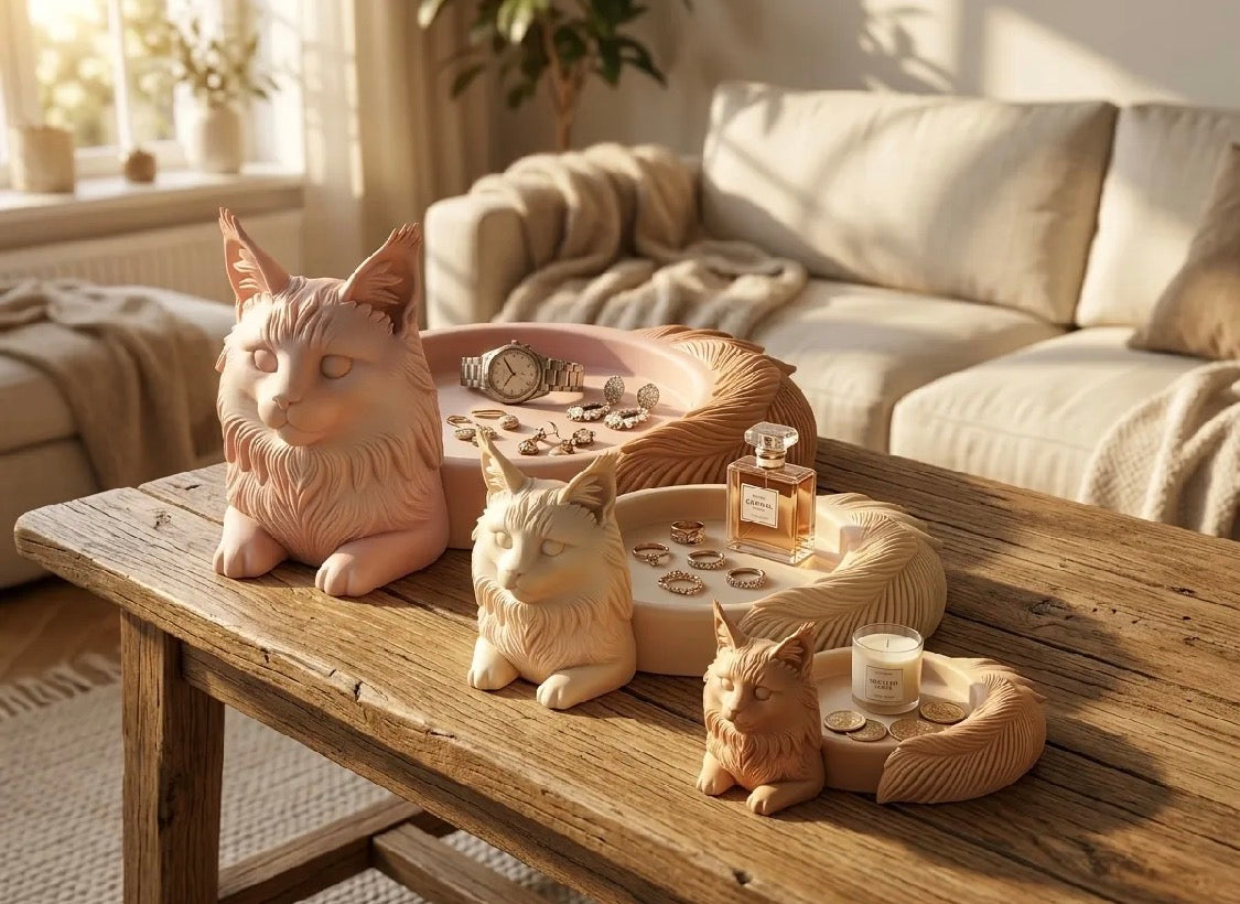 Mane Coon Trinket Dish