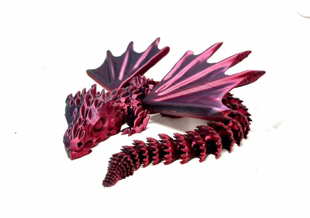 3D Printed Dragon- Moveable Mouth
