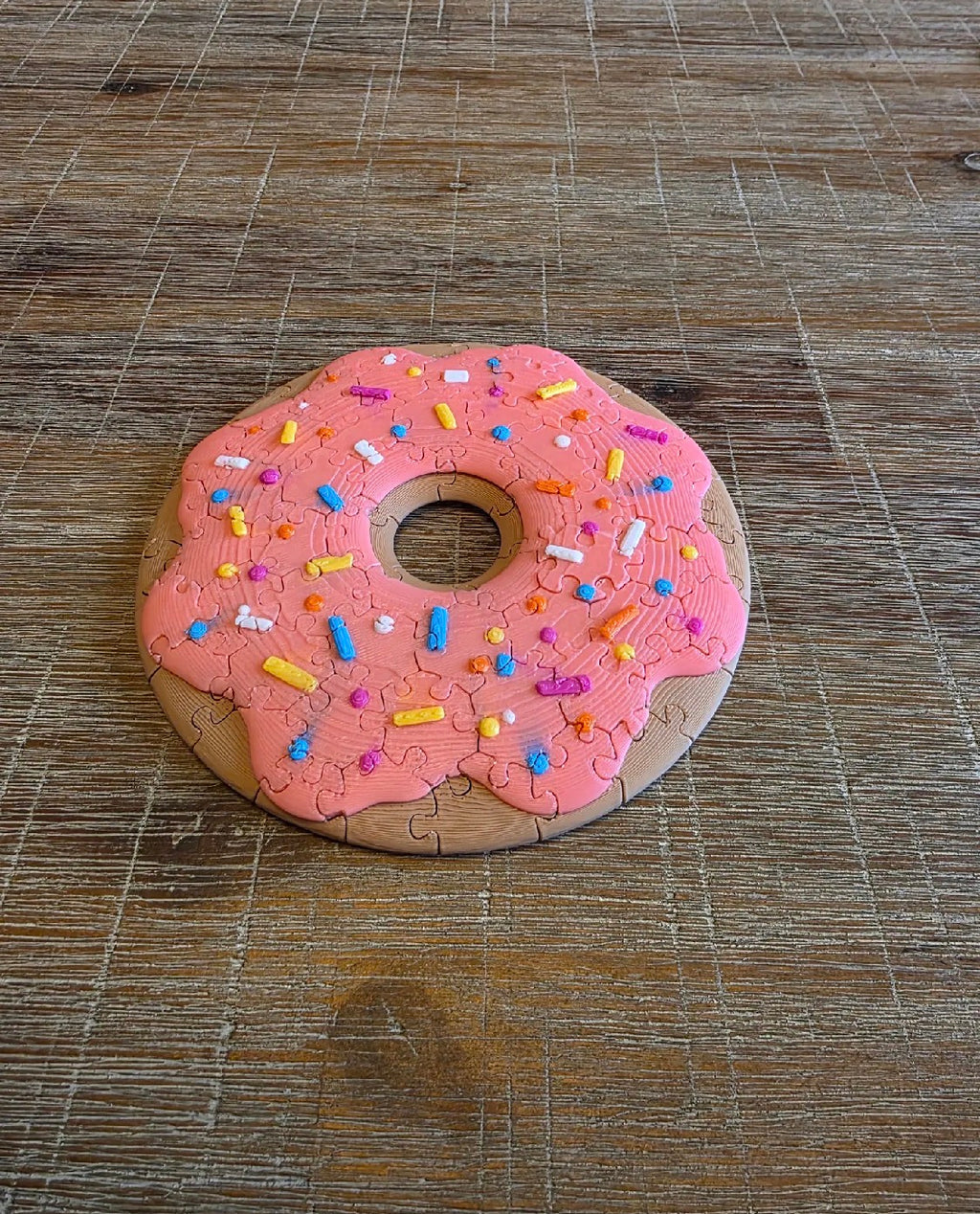 3D Printed Donut Puzzle