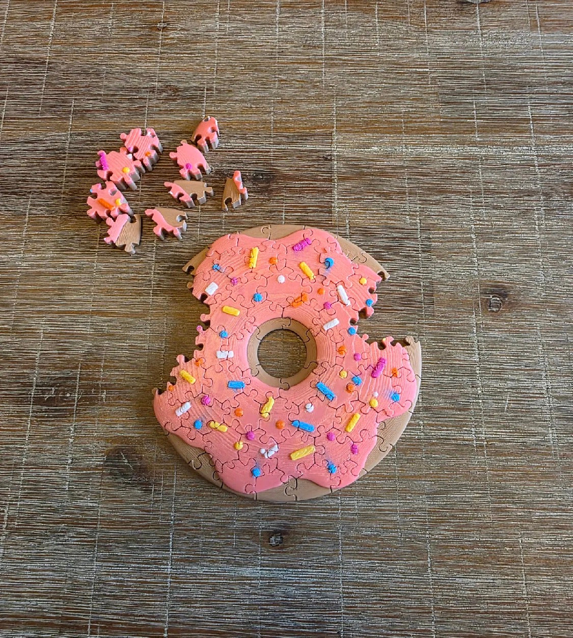 3D Printed Donut Puzzle