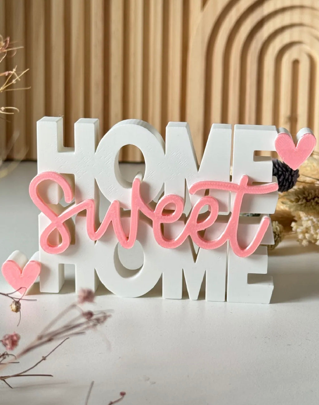 3D Printed Home Sweet Home Sign