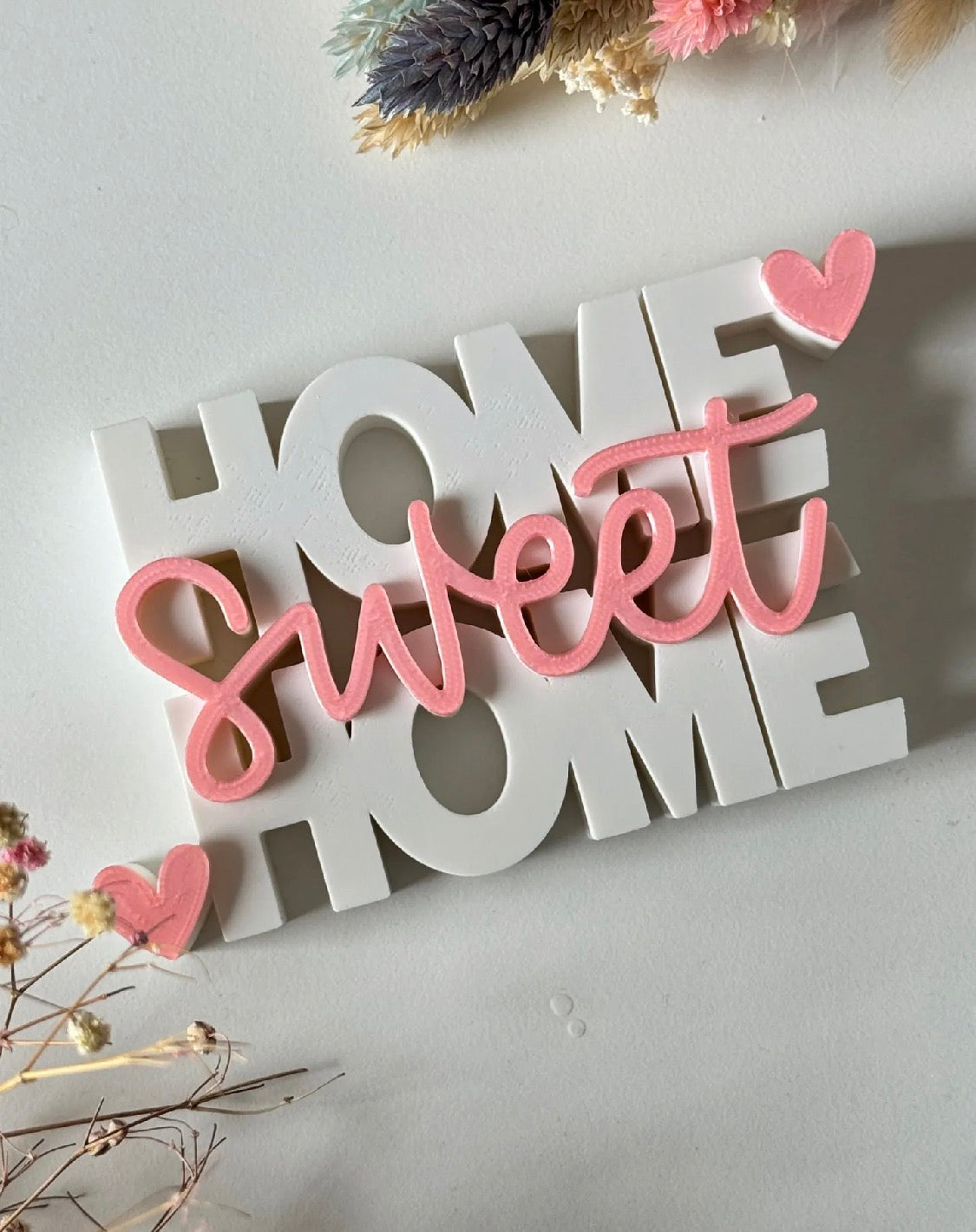 3D Printed Home Sweet Home Sign