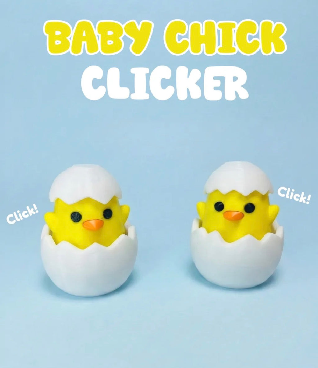 Baby Chick Clicker Fidget Toy