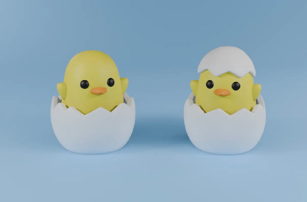 Baby Chick Clicker Fidget Toy