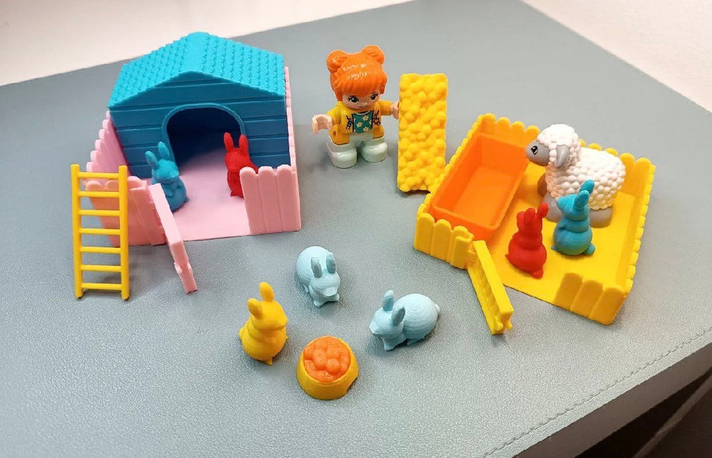 3D Printed Pocket Pets Playset