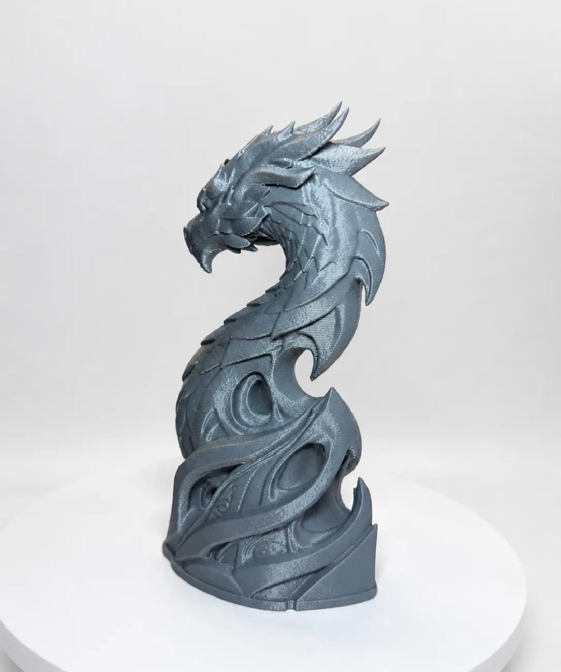 Voidwing Dragon Stone Relic Sculpture
