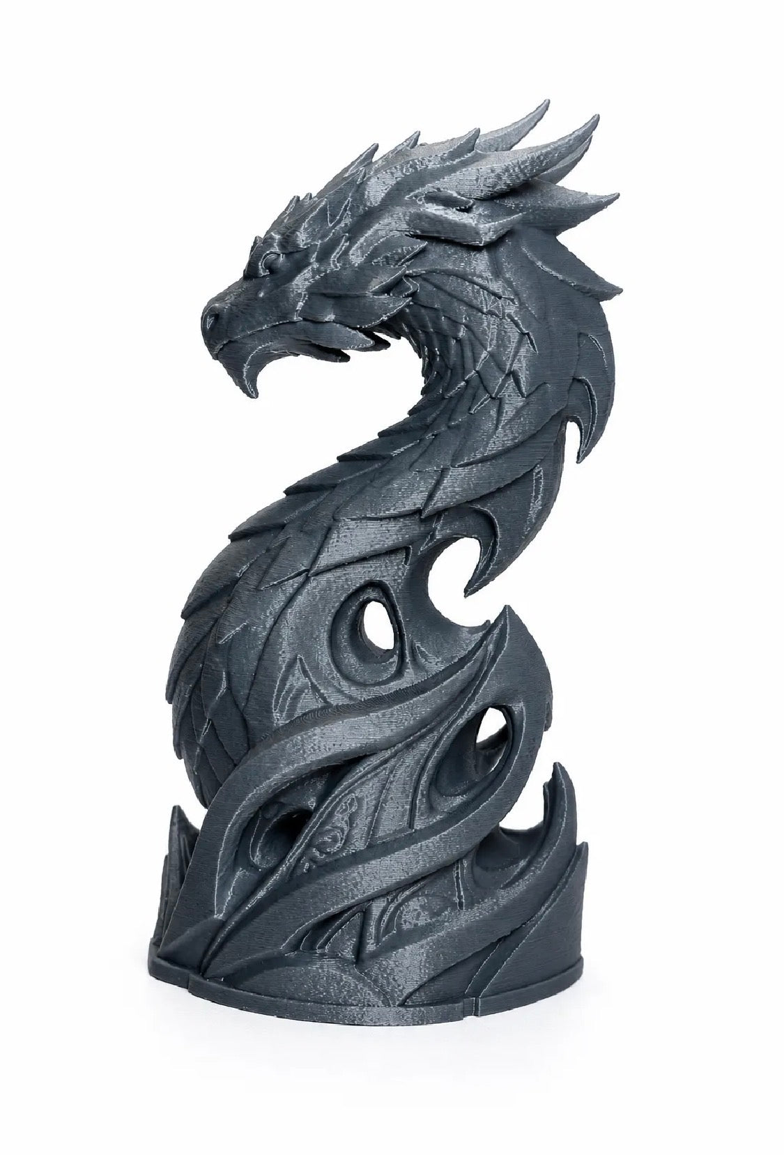 Voidwing Dragon Stone Relic Sculpture