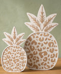 Leopard Print Pineapple Plant Decor (Large)