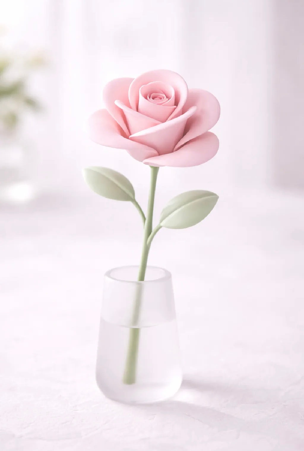 3D Printed Single Rose