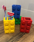 3D Printed Block Style Toothbrush Holder