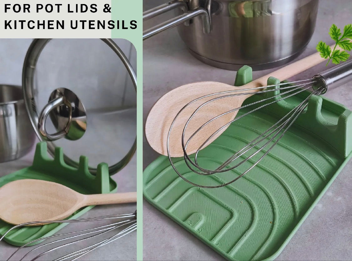 3D Printed Pot Lid & Utensil Rest