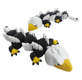 3D Printed Mini Bald Eagle Dragon Fidget Toy
