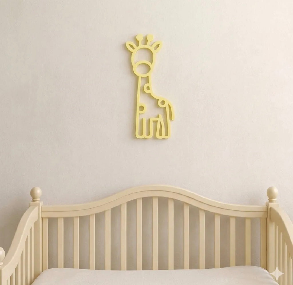 Safari Animal Wall Art Set of 4