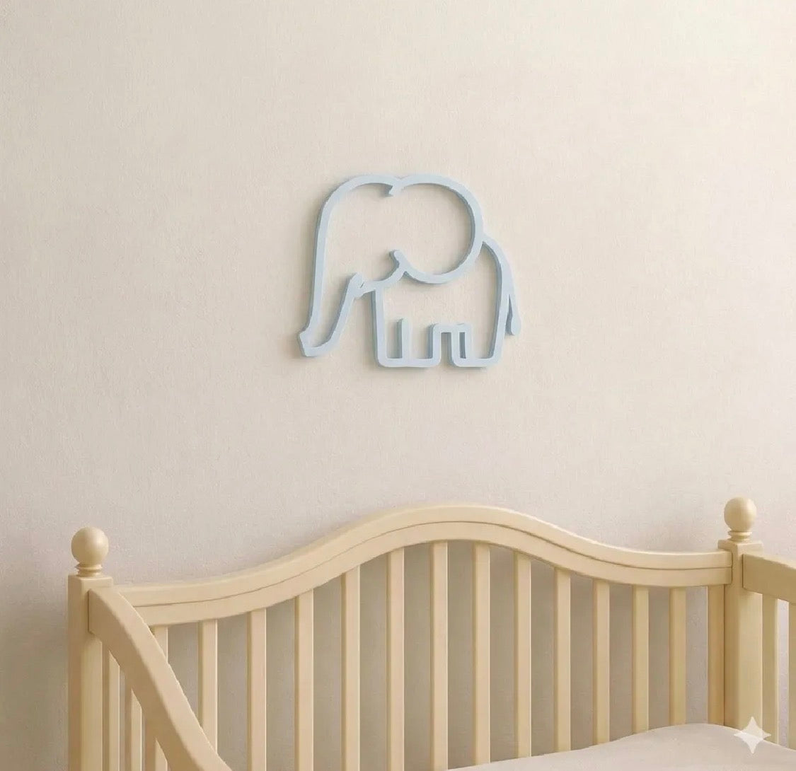 Safari Animal Wall Art Set of 4
