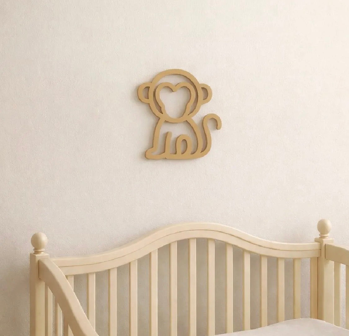 Safari Animal Wall Art Set of 4