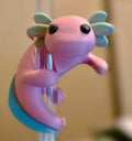 Axolotl Straw Topper